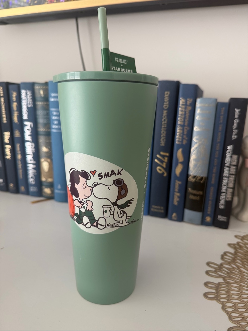 Starbucks Green Insulated Travel Tumbler with Barcode Label
